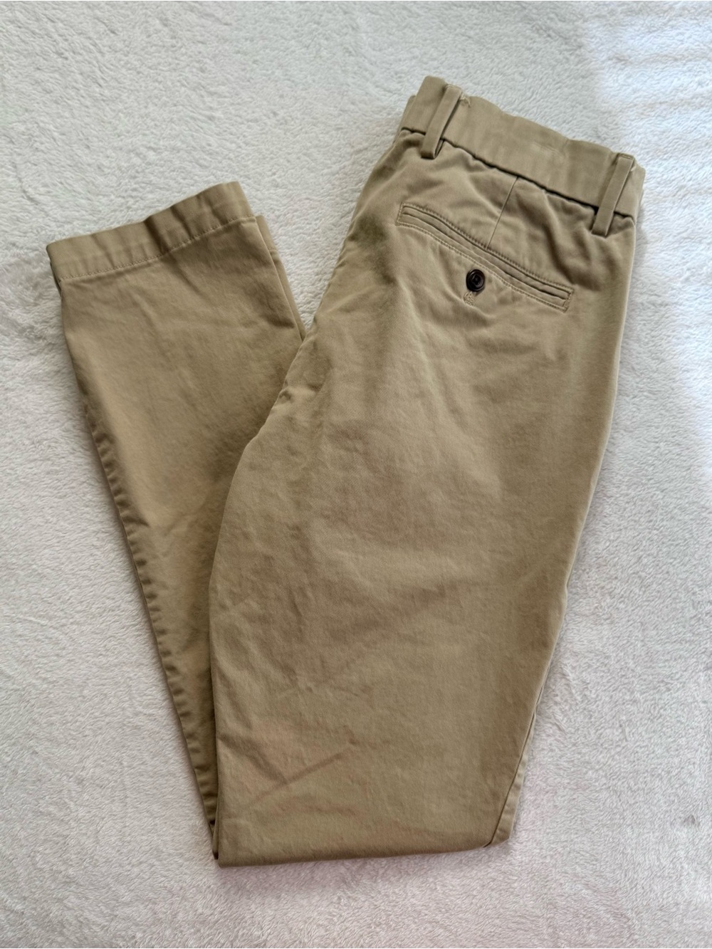Gap Mens Khaki Flat Front Chino 31x32